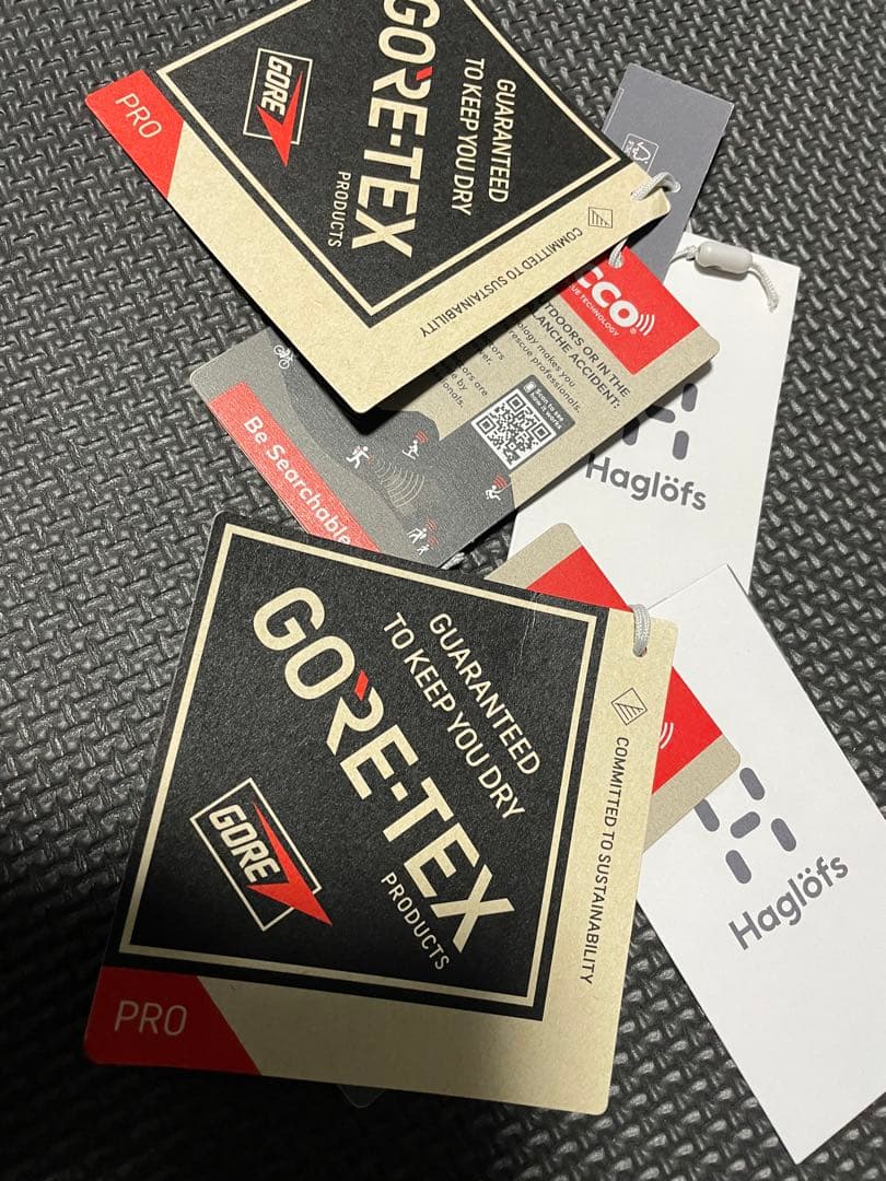 ホグロフス　ヴァッシ　ゴアテックスプロ　ジャケット＆ビブパンツ