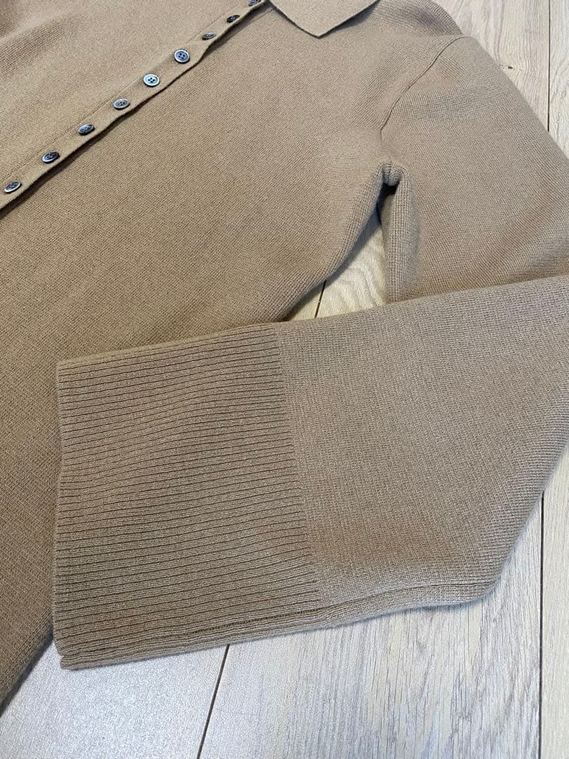 Spick&Span ポロシャツチュニックニットワンピ