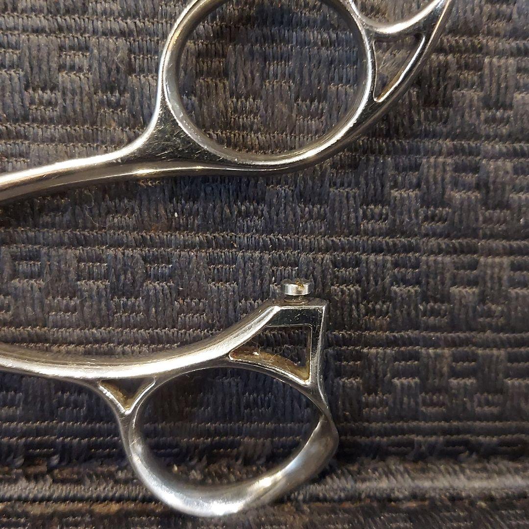 ウツミ製Dom 散髪用シザー シルバー 5インチ