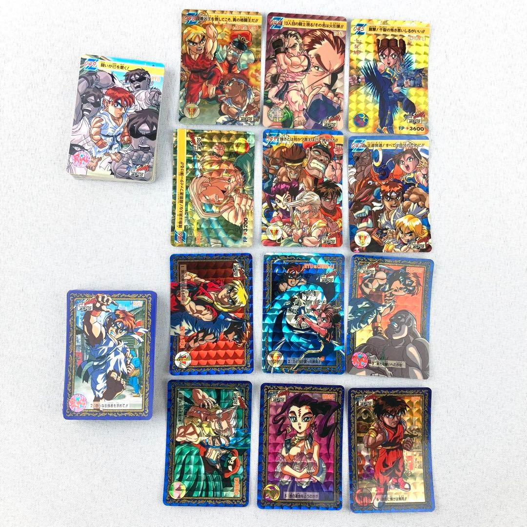 ストリートファイターZERO カードダス フルコンプ 2弾分 84枚