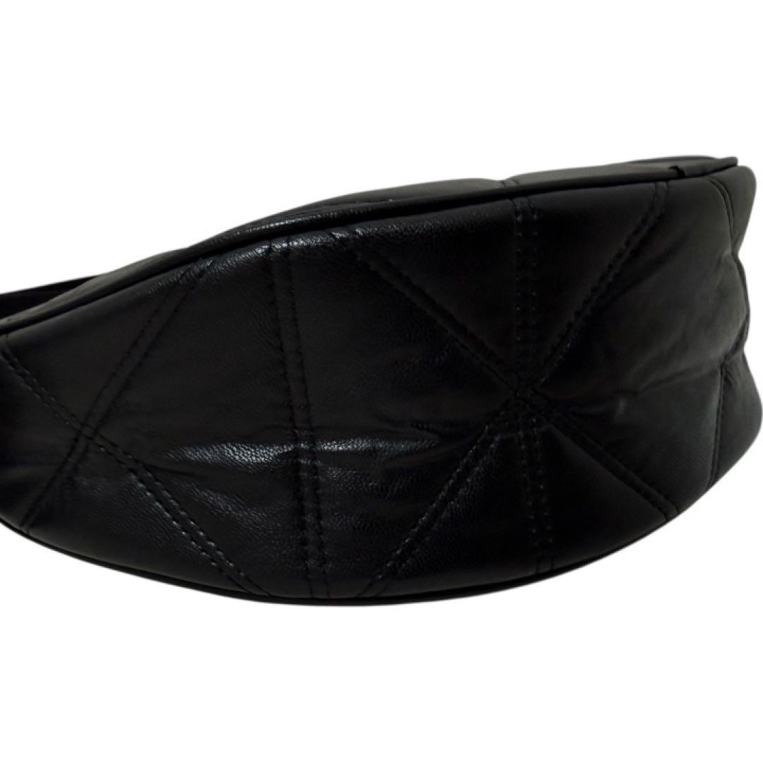 SNIDEL マルチウェイムーンバック　合皮ブラック