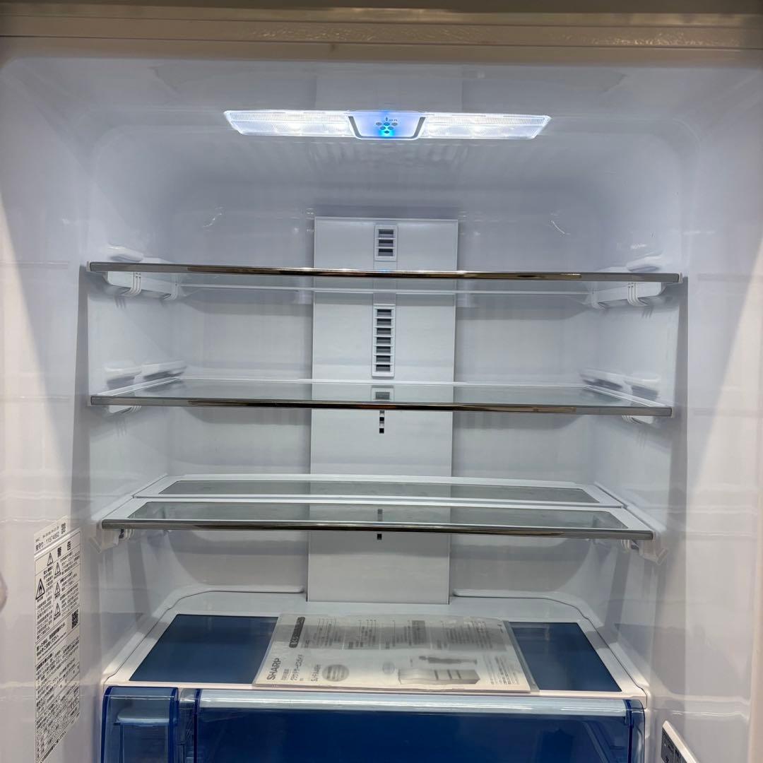 106　シャープ　冷蔵庫　400L級　フレンチドア　大型　安い　綺麗　設置無料‼️