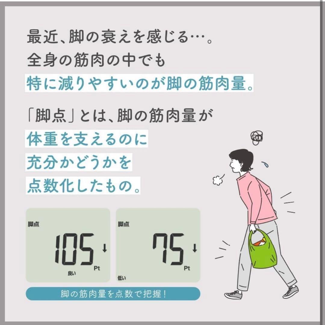 最新モデル 新品 TANITA タニタ 体組成計スマホ連動【業界初 脚点判定