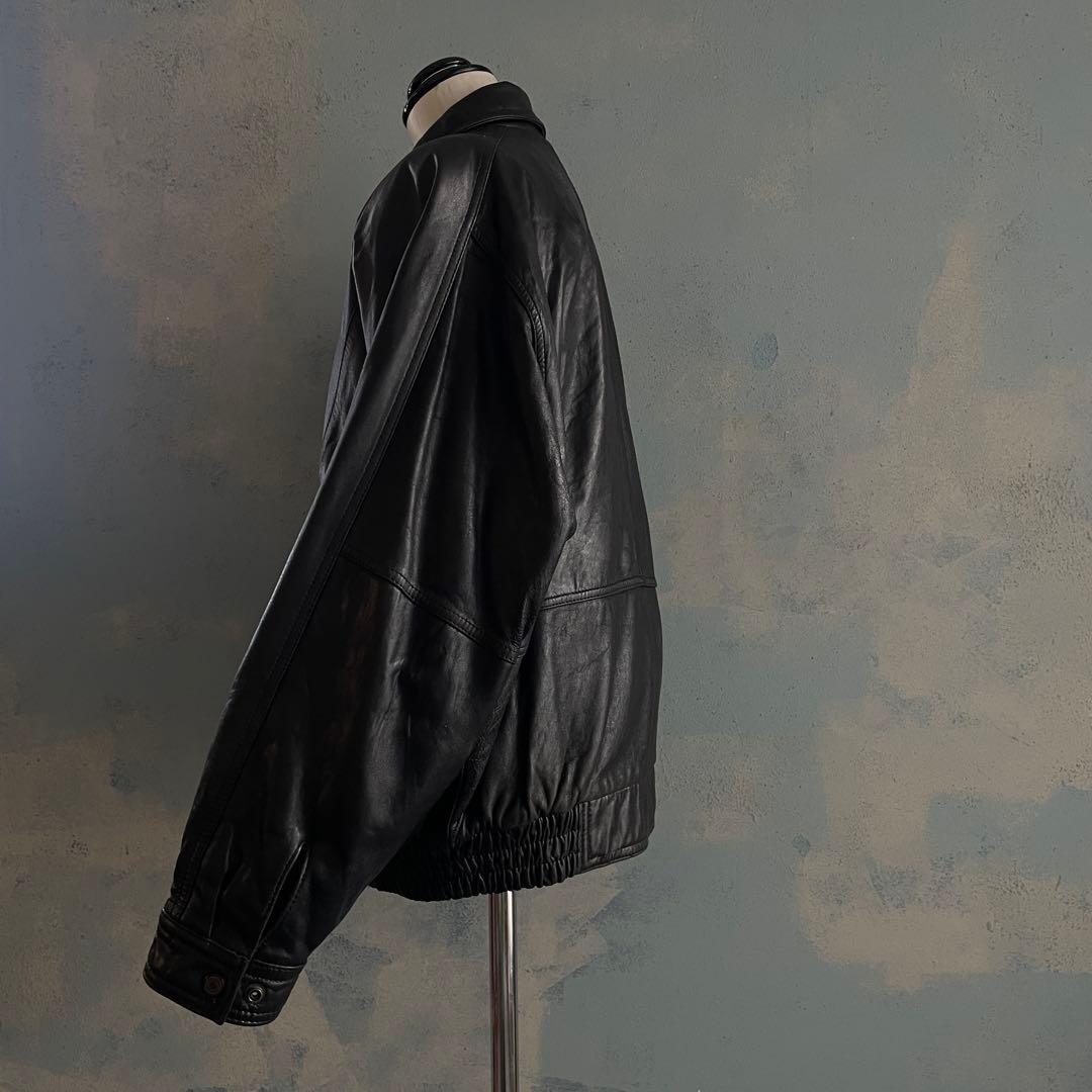 type A-2“durante“羊革“短丈“bomber jacket