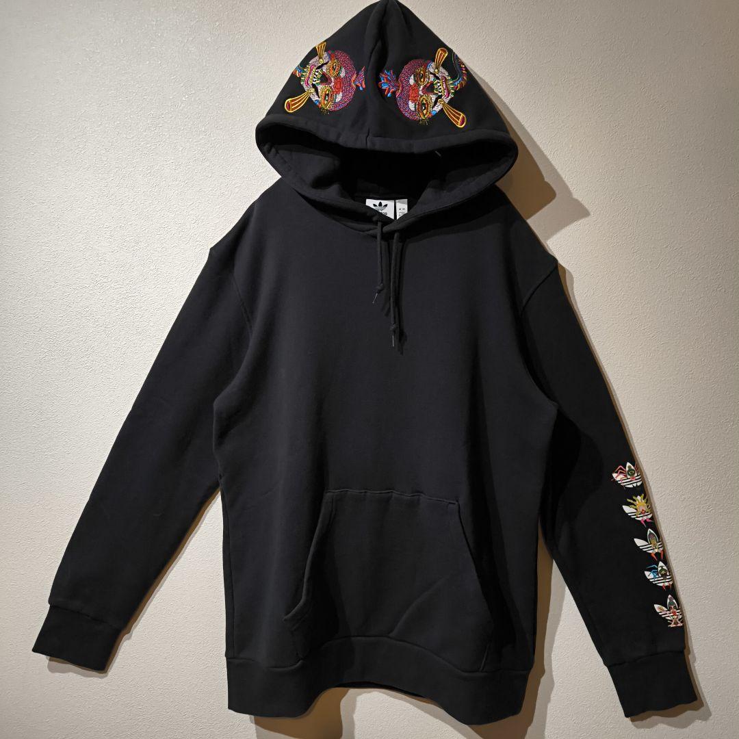 アディダス TANAAMI HERO HOODIE 田名網敬一 2XL 黒