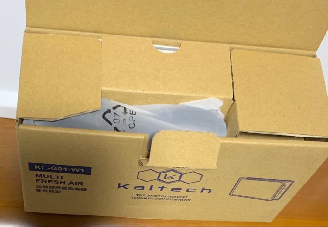 光触媒除菌脱臭機　マルチフレッシュエアー KL-G01-W1 カルテック