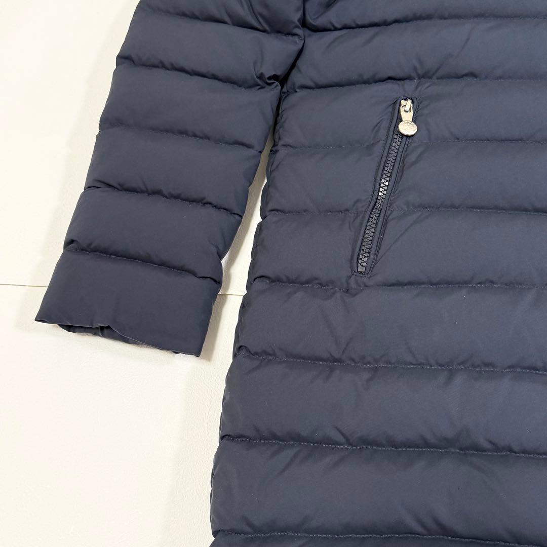 ピレネックス スプートニクロング ソフト ダウンジャケット ネイビー M