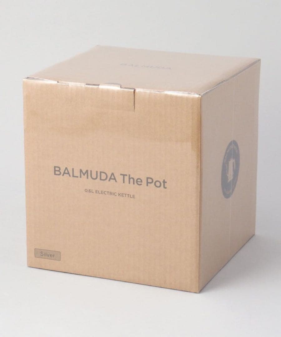 バルミューダ　ケトル　シルバー