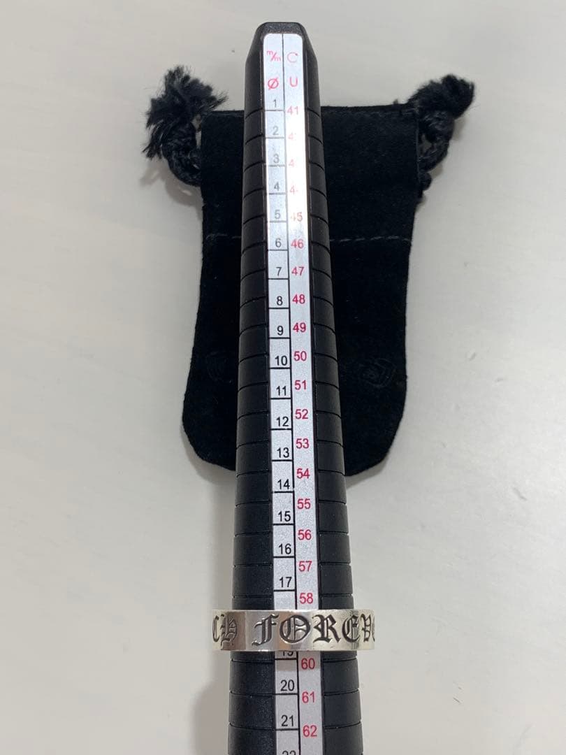 クロムハーツ　フォーエバースペーサーリング　18号