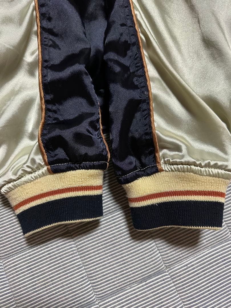 TEDMAN テッドマンリバーシブルスカジャン スーベニアジャケット別珍サテン