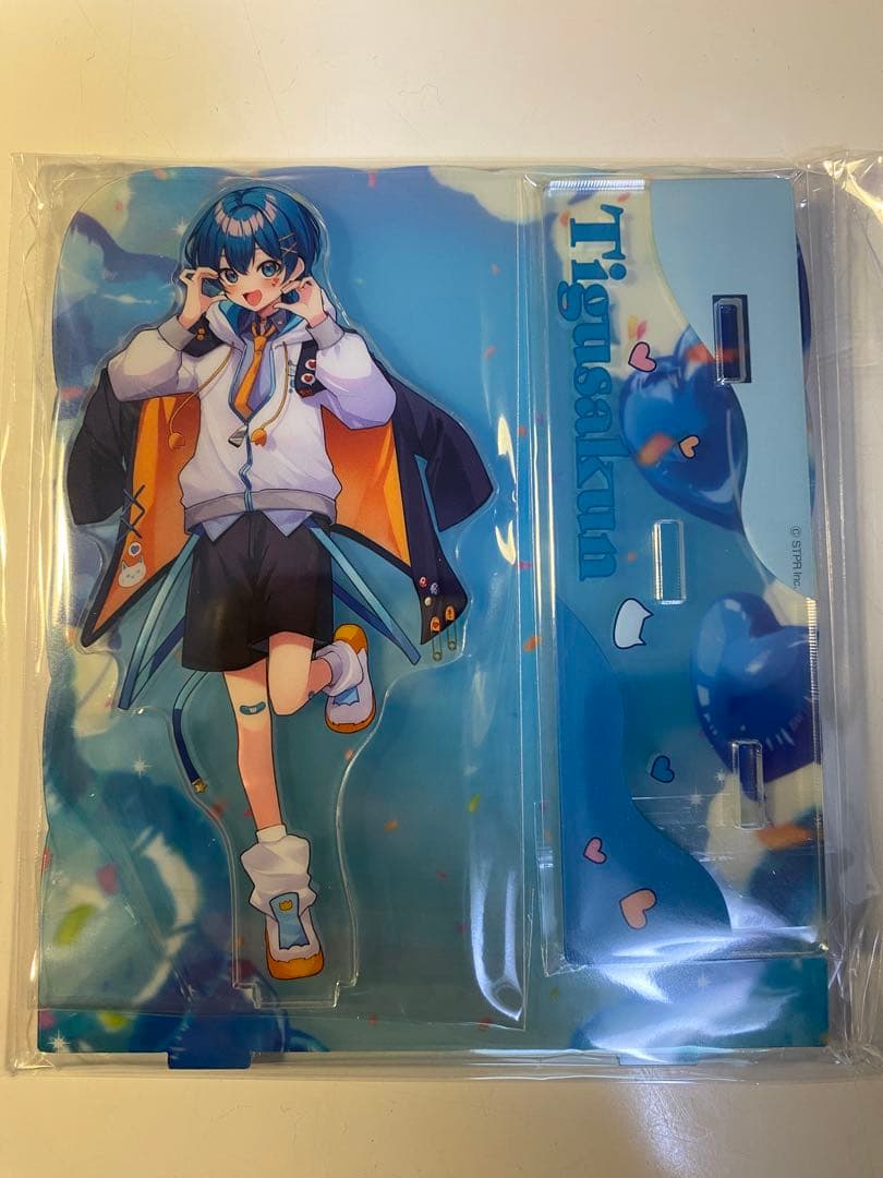 ちぐさくんBIRTHDAYGOODS にょ！ラバーヘアクリップ&アクスタ　セット