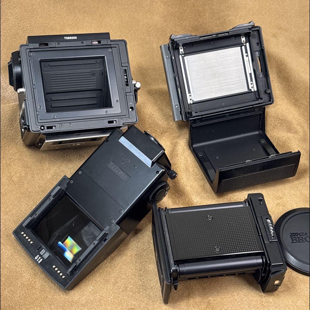 パ*ダ様 ジャンク品BRONICA ETR Si +PE 75mm +220フィ