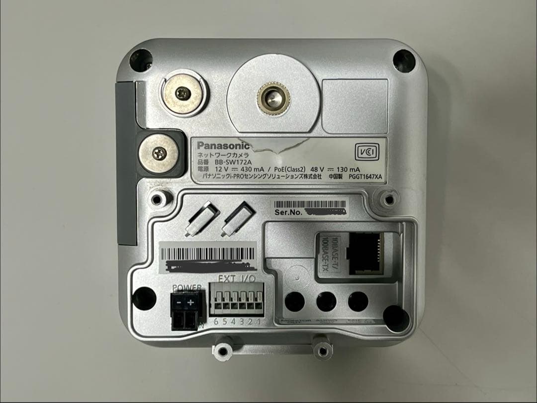 Panasonic BB-SW172A カメラ