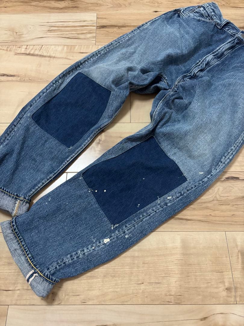 orSlow × BEAMS BOY モンローパンツ 701 パッチワーク