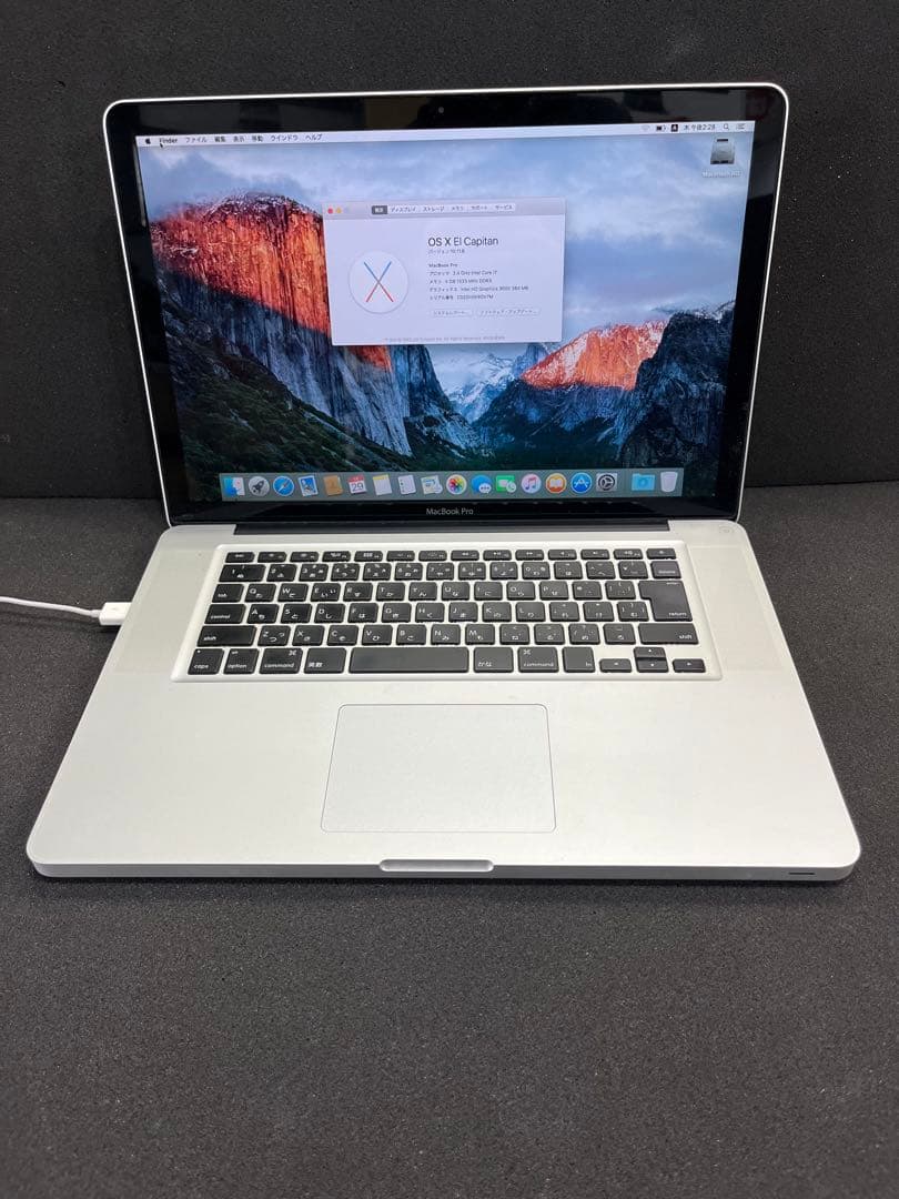 ジャンク MacBook Pro 15インチ Late 2011
