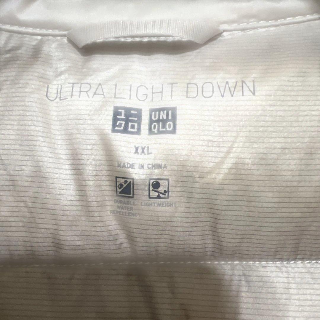 ユニクロ　ウルトラライトダウンロングコート　試着のみ