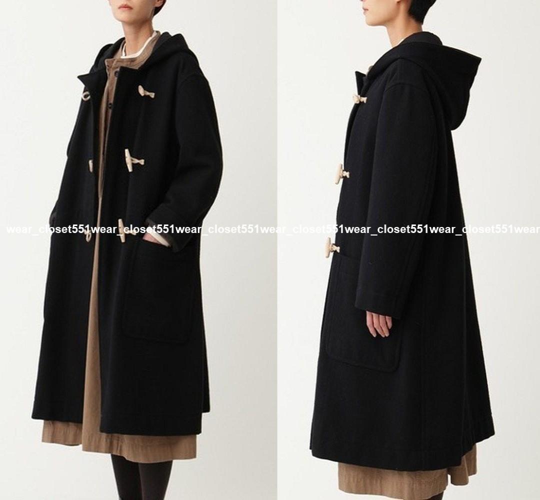 2022 MHL.マーガレットハウエル☆コットンウールDRILLダッフルコート1