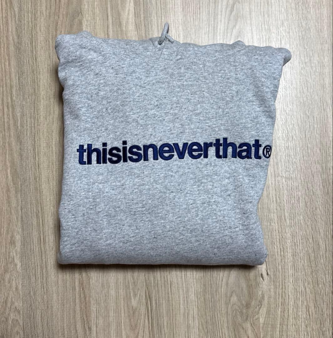 this is never that グレーパーカー