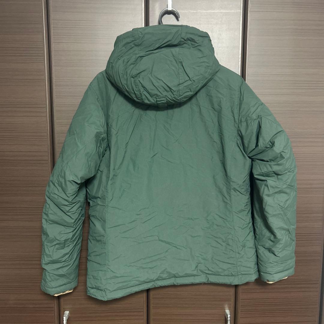 montbell グリーンダウンジャケット リバーシブル レディースXL
