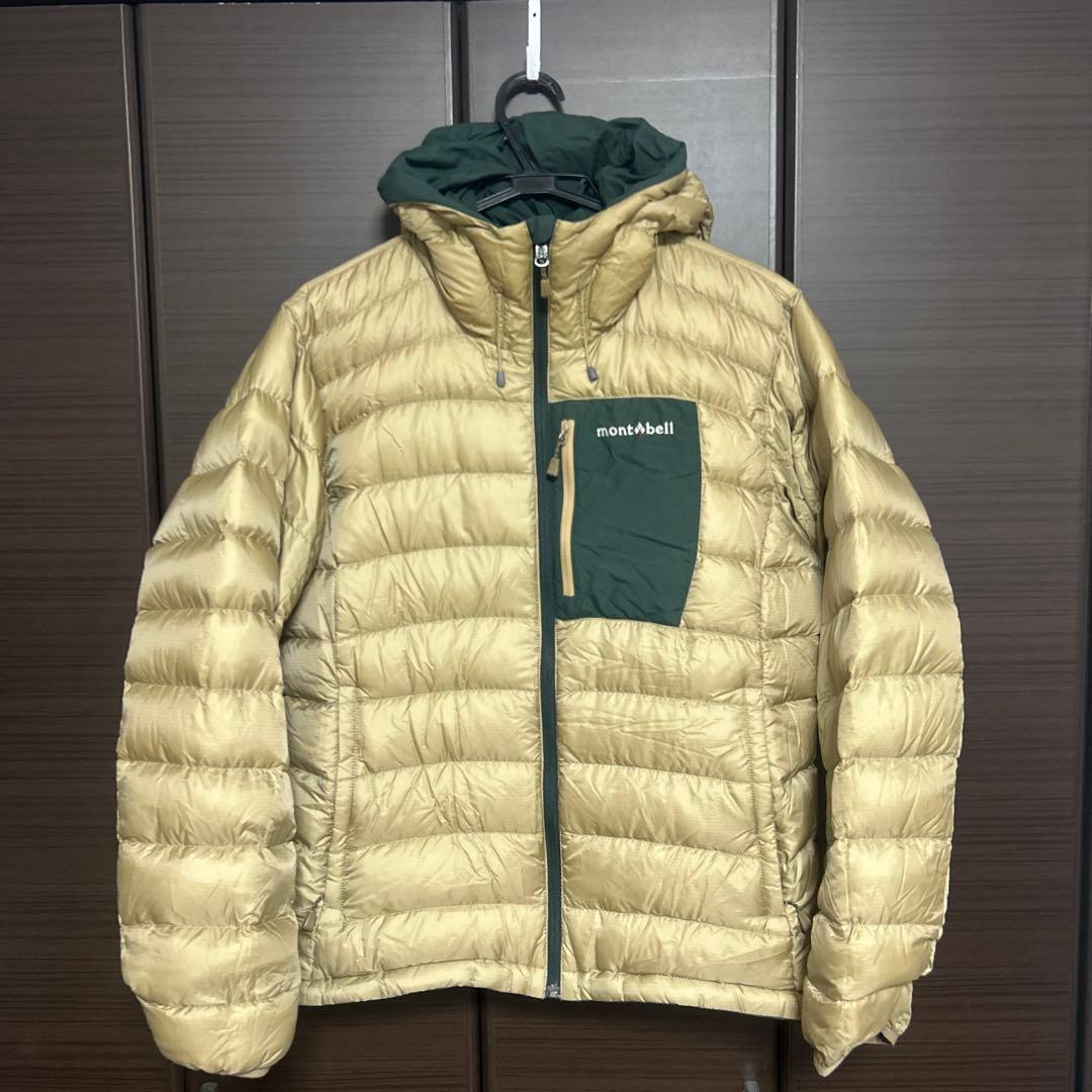 montbell グリーンダウンジャケット リバーシブル レディースXL