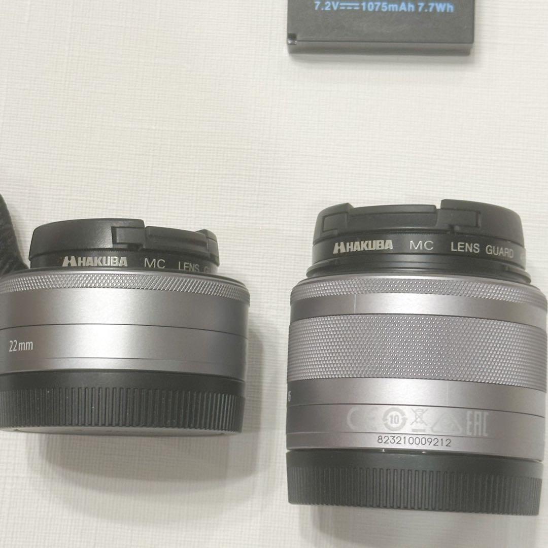 CANON EOS M200ミラーレス一眼レフカメラダブルレンズキット