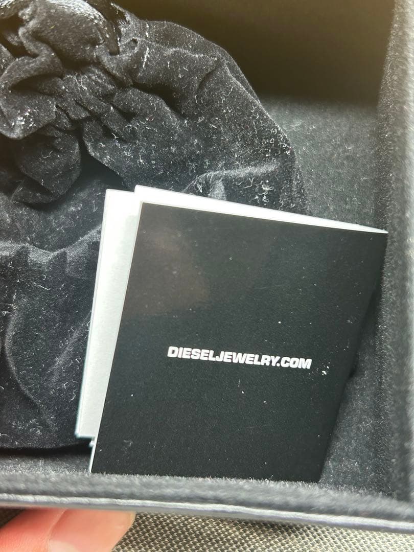 DIESEL ダブルリングネックレス