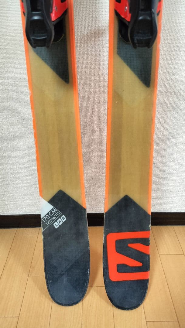 Salomon NFX LAB 170 フリースタイル系スキー木目調オリンピック