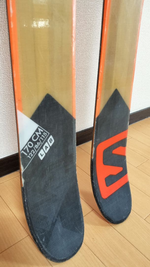 Salomon NFX LAB 170 フリースタイル系スキー木目調オリンピック