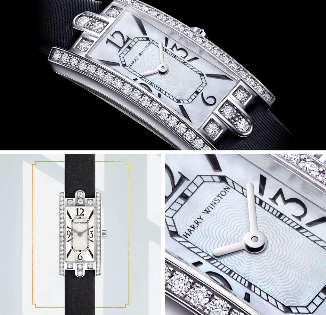★HARRY WINSTON★ アヴェニューCミニ 750WG 腕時計