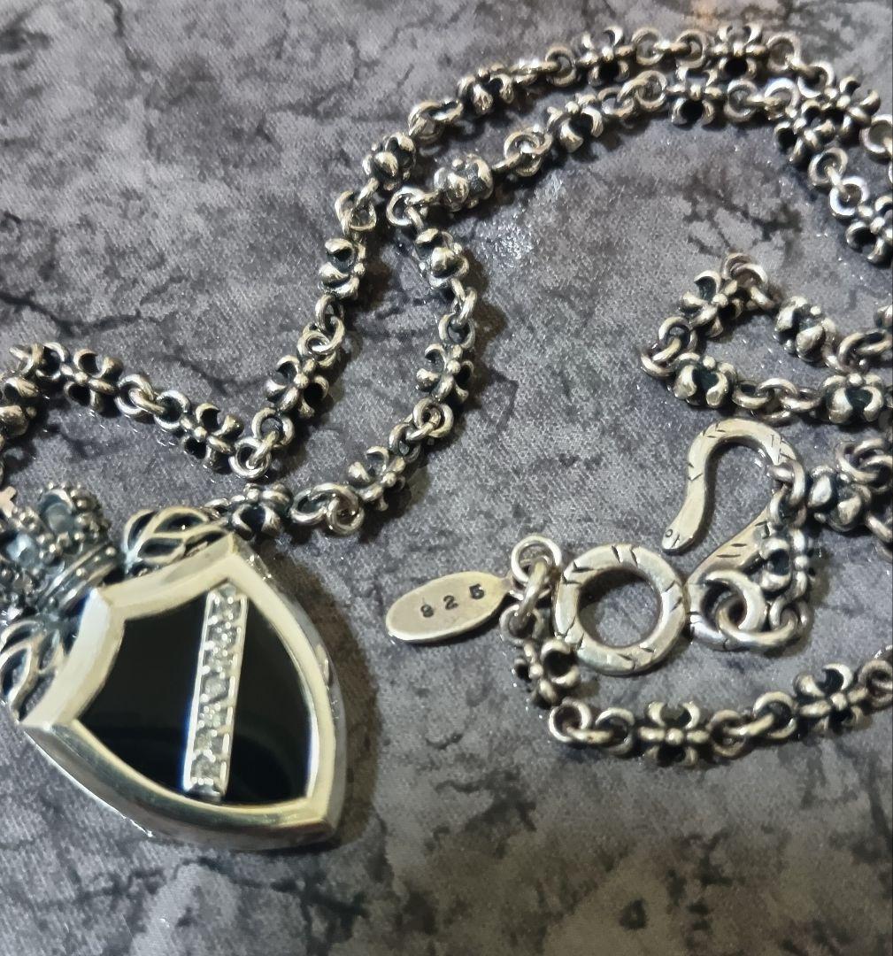 Justin Daivis Chain50cm＆CROWN SHIELD