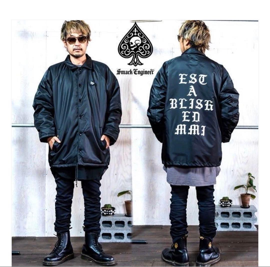 スマックエンジニア　エゴトリッピング　クライミー　コーチジャケット