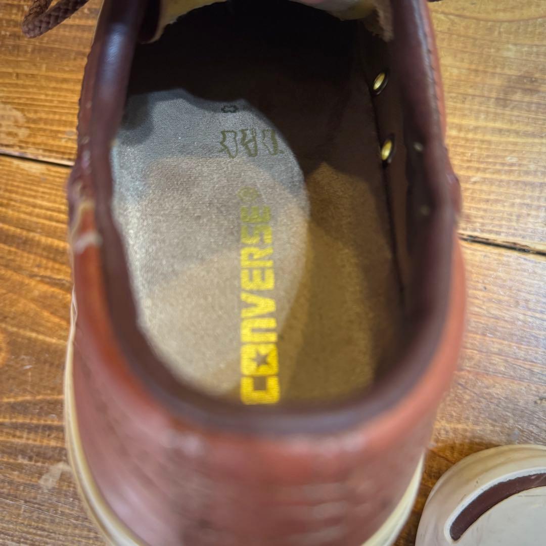 【廃盤・希少】コンバース ジャックパーセル RLY サドル レザー 美品