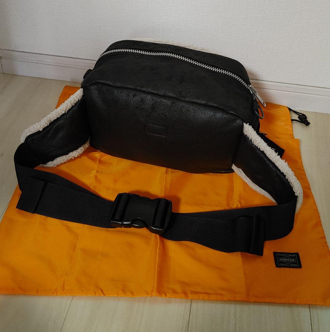 超希少モデル★B3タイプ‼️PORTER ウエストバッグ ブラック