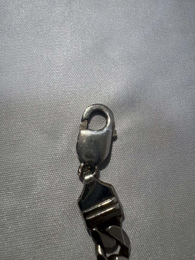 【24時間以内発送！】925刻印ありシルバー 喜平 チェーンネックレス 56g