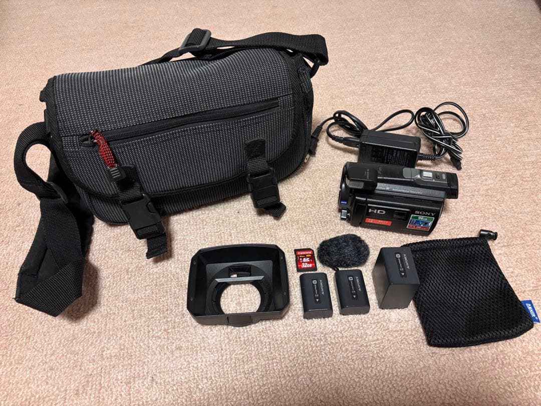 SONY HANDYCAM PJ790V 光学10倍 内蔵メモリ96GB