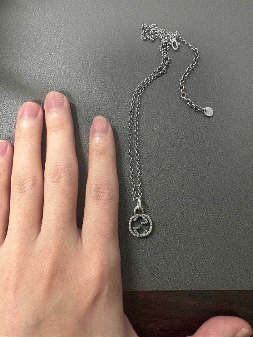 GUCCI インターロッキング　ポーチ付き