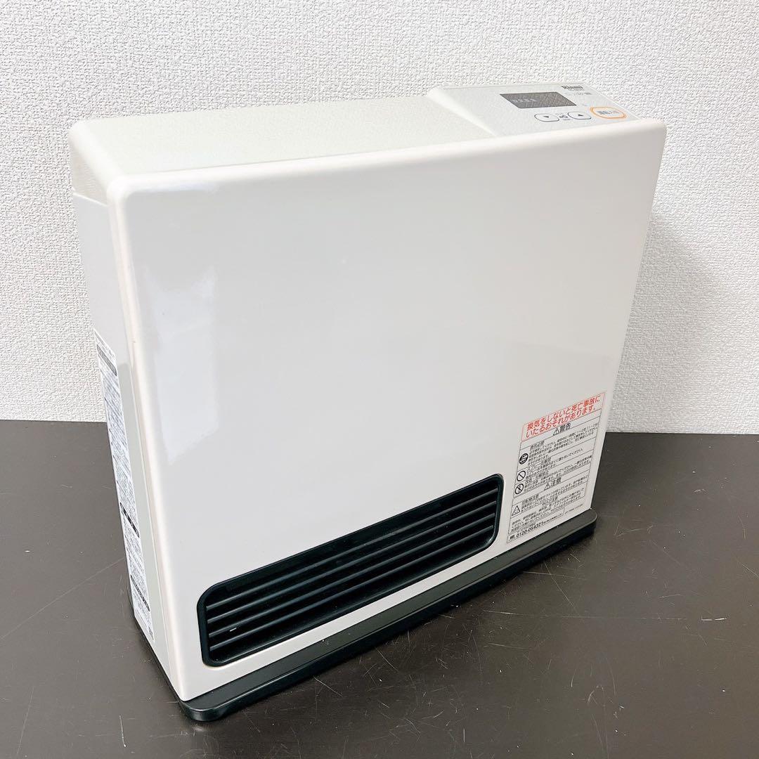 ガスホース付19年リンナイ 都市ガスファンヒーター RC-U2403E 7～9畳