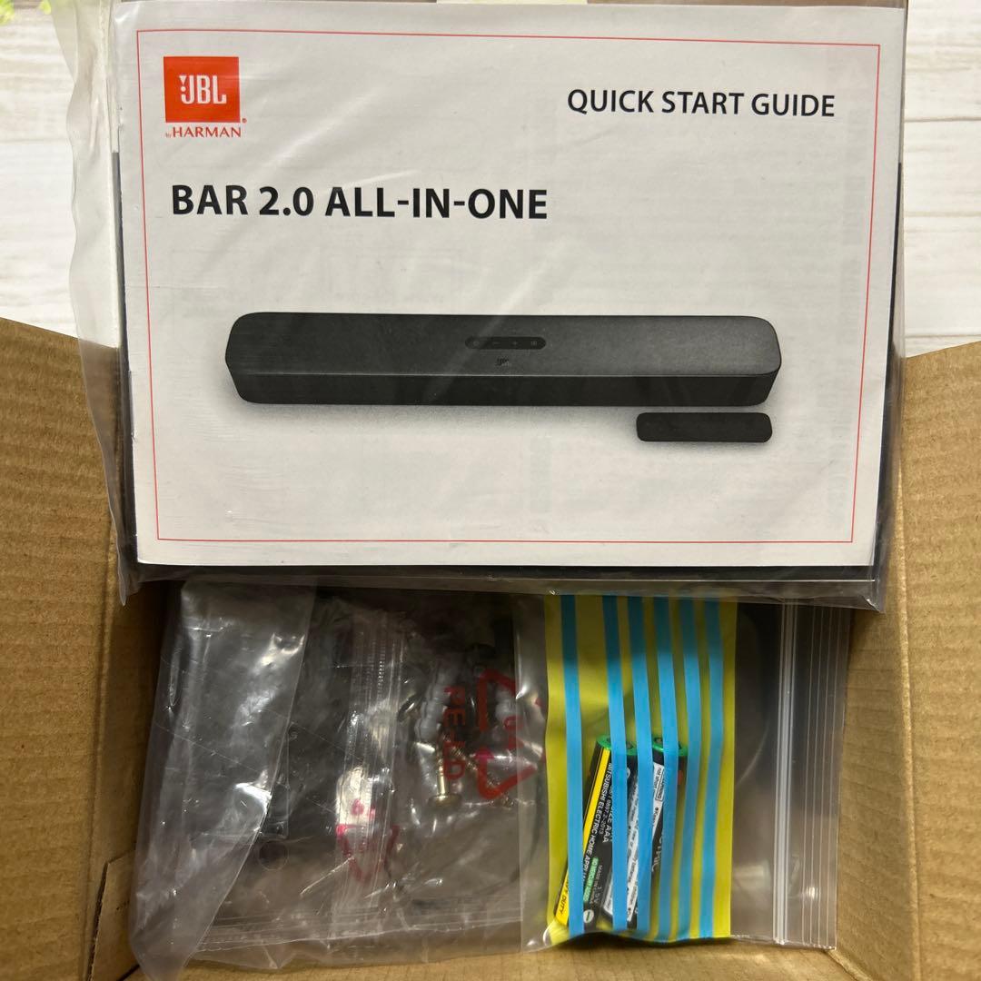 JBL サウンドバー Bar 2.0｜動作確認済み｜箱・付属品完備　即日発送