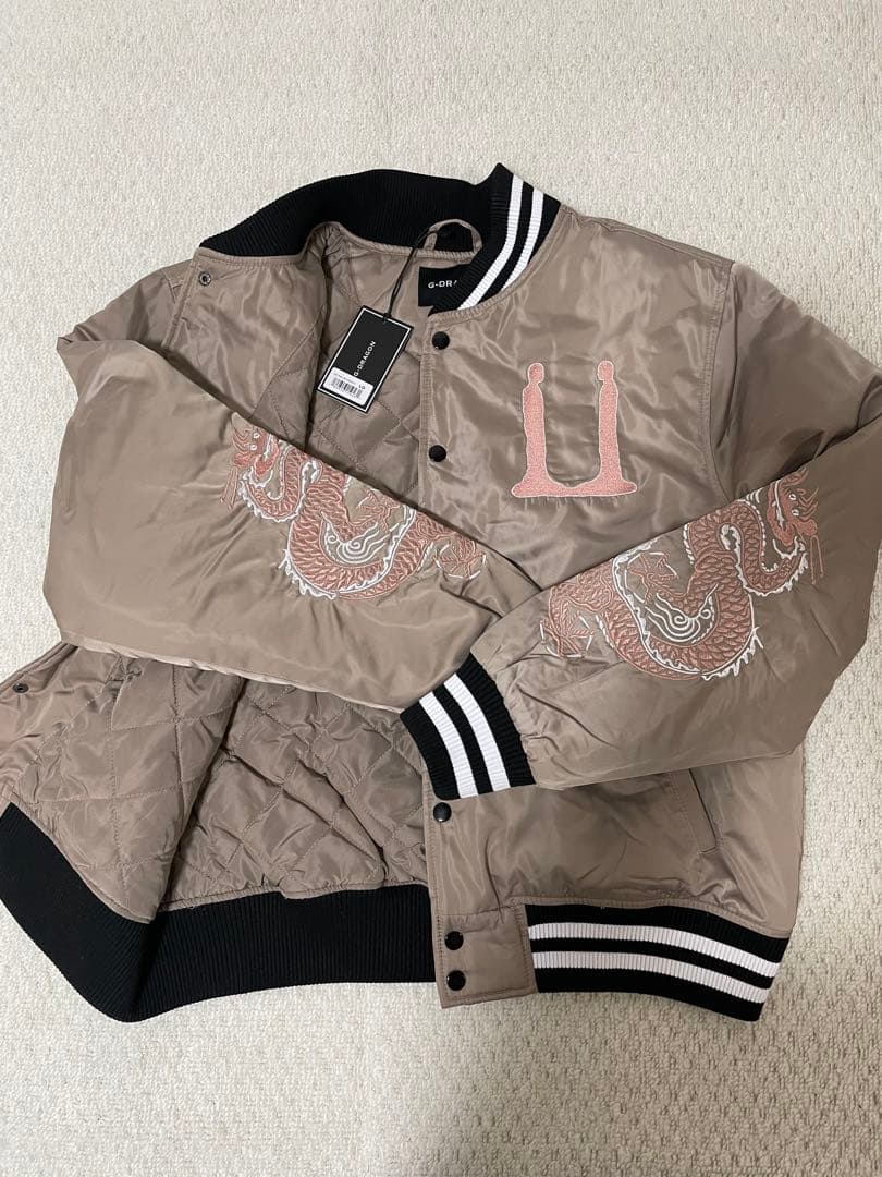 G-DRAGON ドラゴン刺繍 スカジャン L