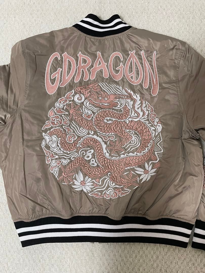 G-DRAGON ドラゴン刺繍 スカジャン L