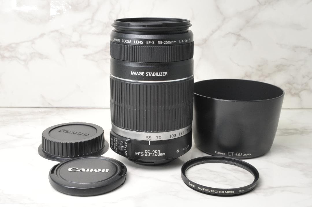 Canon EF-S 55-250mm IS⭐️望遠レンズ ズーム キヤノン