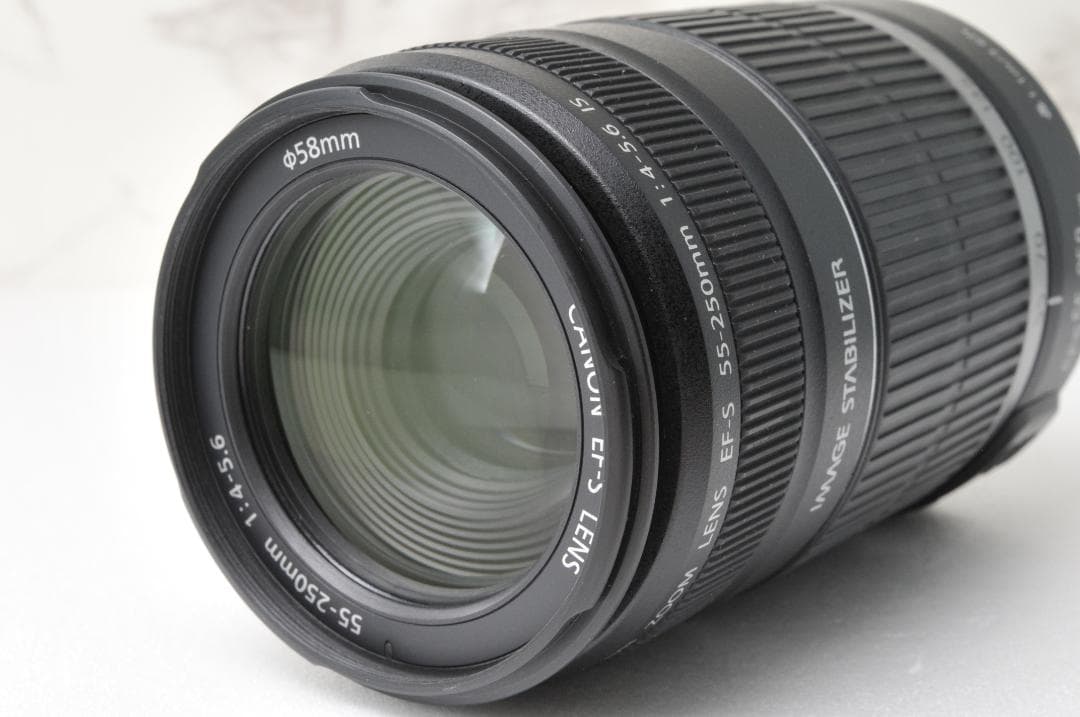 Canon EF-S 55-250mm IS⭐️望遠レンズ ズーム キヤノン