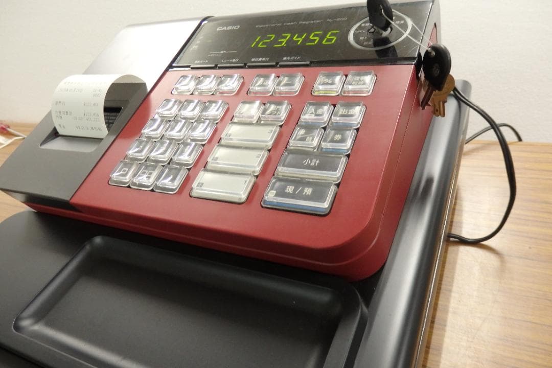 CASIO NL-200 8部門 レジスター 軽減税率 250826