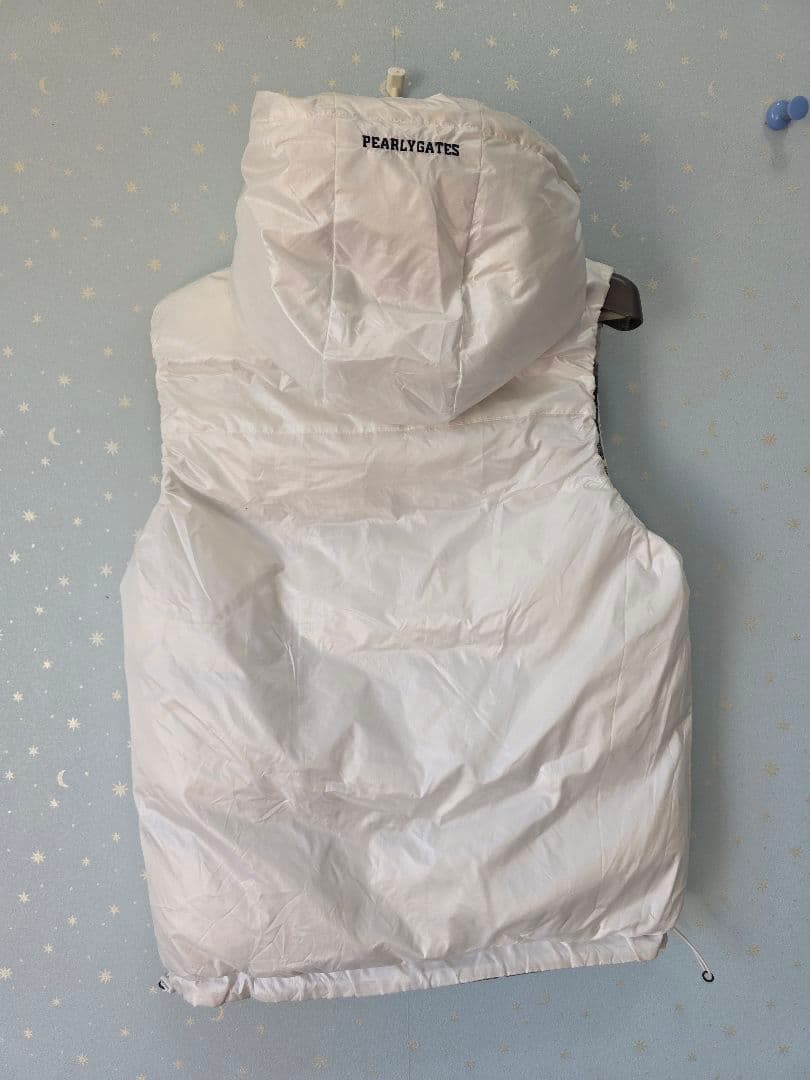 美品PEARLY GATES, リバーシブルダウンベスト５