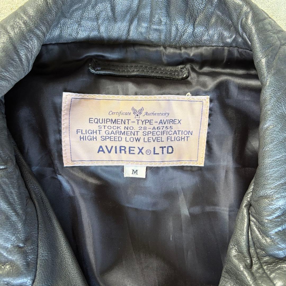 AVIREX - vintage leather jacket アメカジy2k