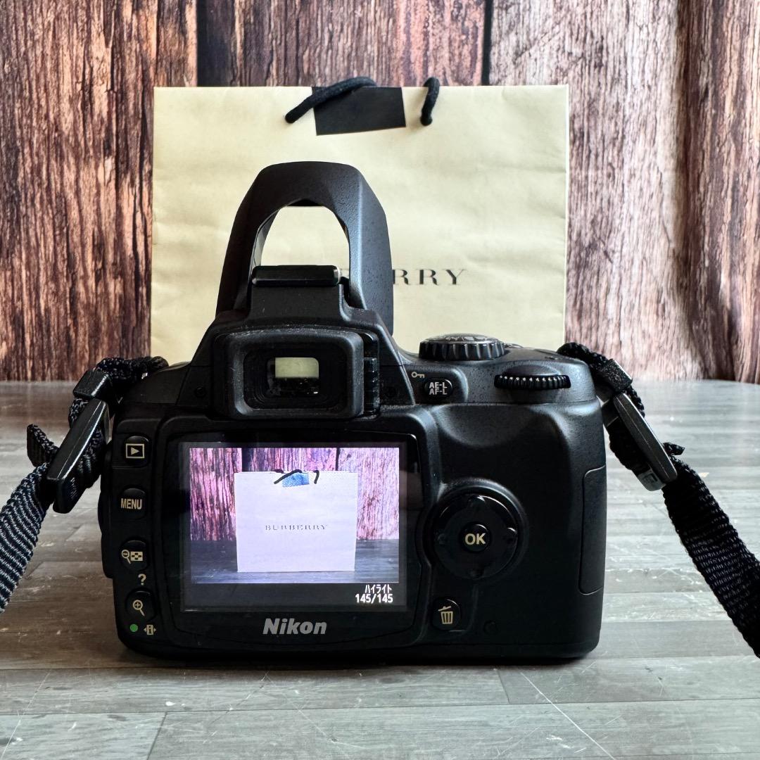 Nikon ニコン 一眼レフカメラ D40X ED18-55㎜レンズ付 デジカメ