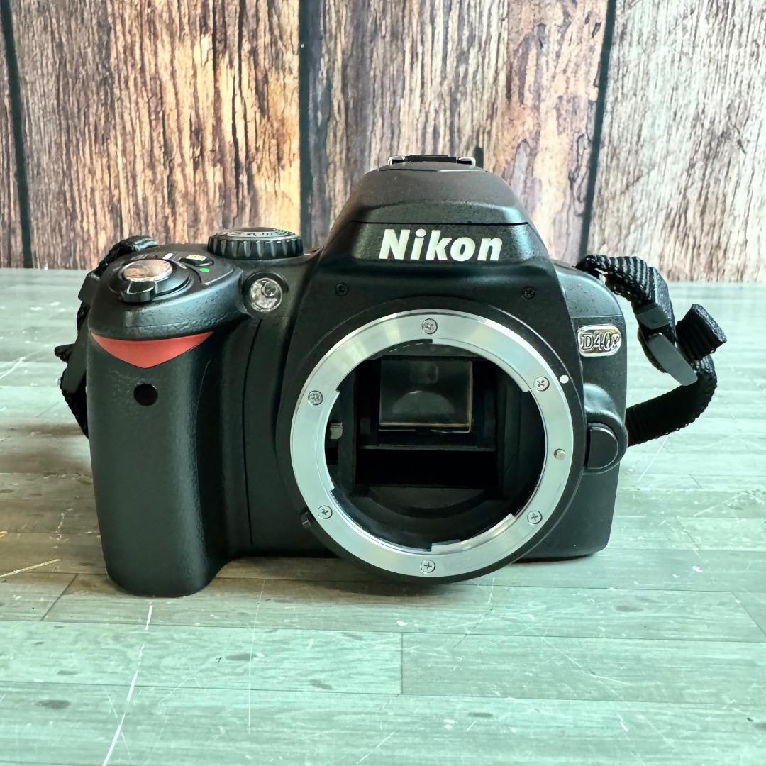 Nikon ニコン 一眼レフカメラ D40X ED18-55㎜レンズ付 デジカメ