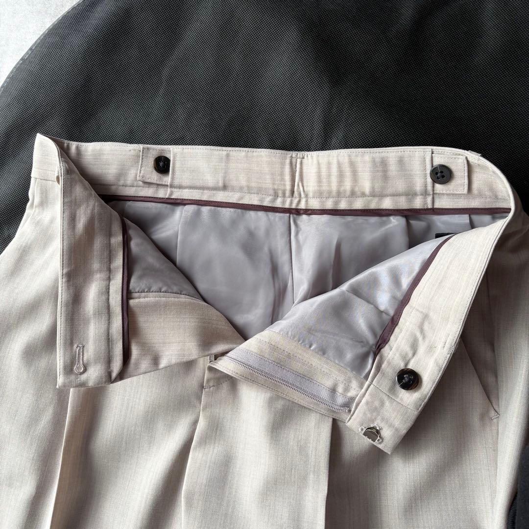 美品✨グリーンレーベルリラクシング カチリラ パンツスーツ ベージュ 38