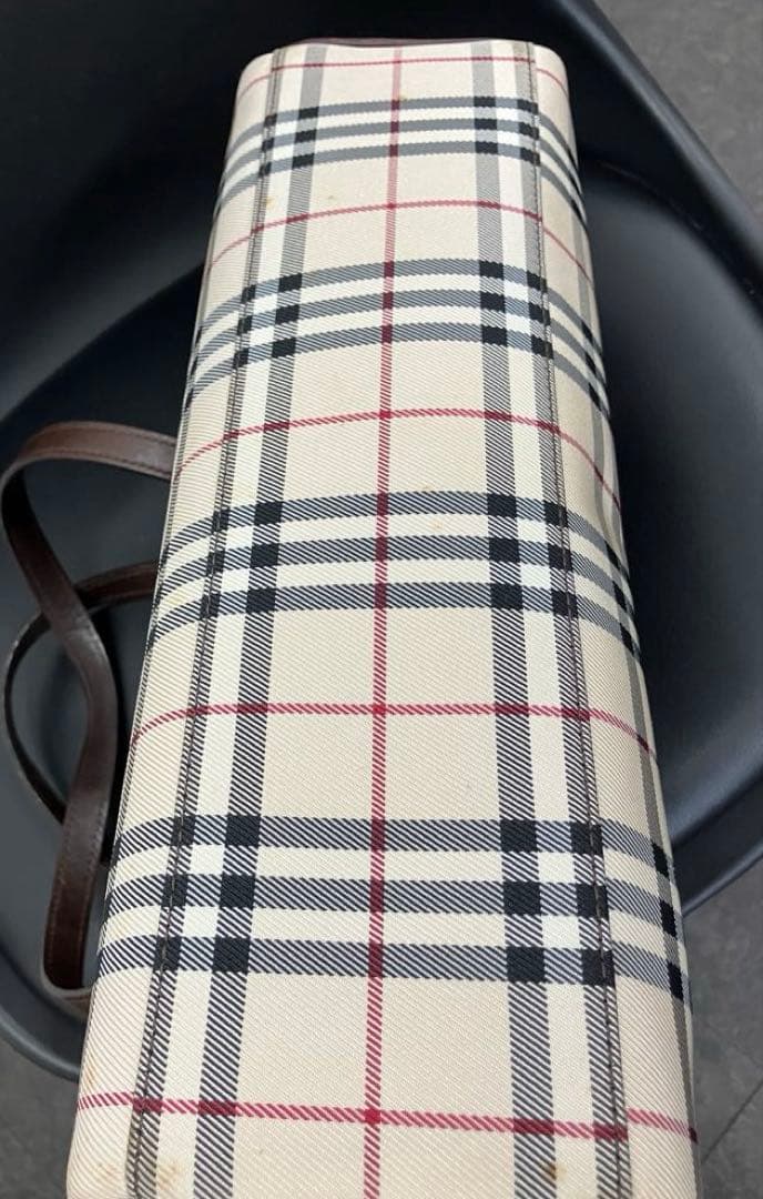 BURBERRY バーバリー プレート ミニボストンバッグ ノバチェック