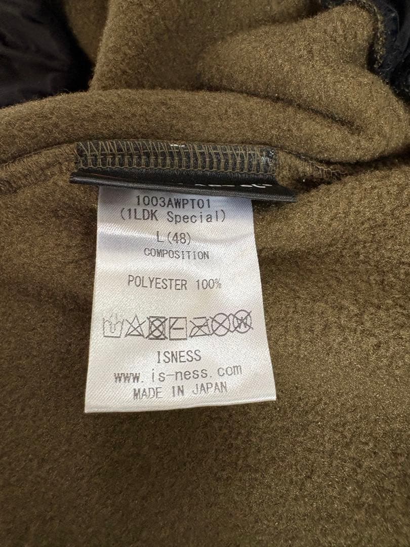 is-ness polartec fleece setup イズネスフリース